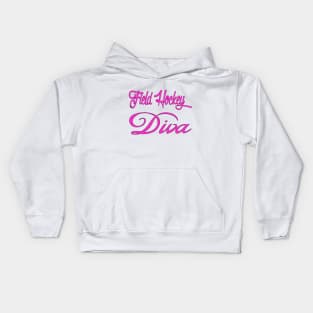 Field Hockey Diva Kids Hoodie